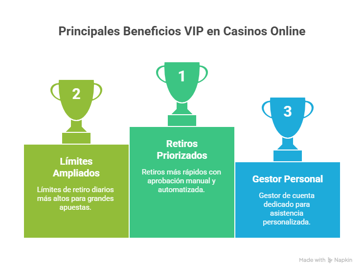 Casinos con retiro inmediato en Chile